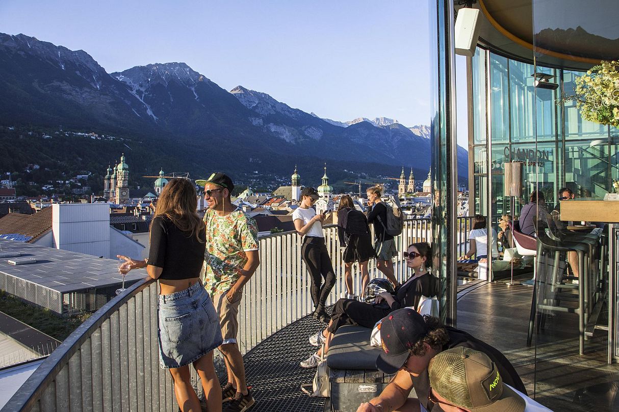 360 Grad Dachterrasse Innsbruck