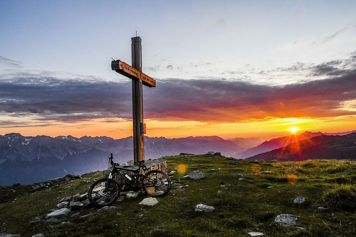 MTB Tour Schartenkogel Sonnenaufgang