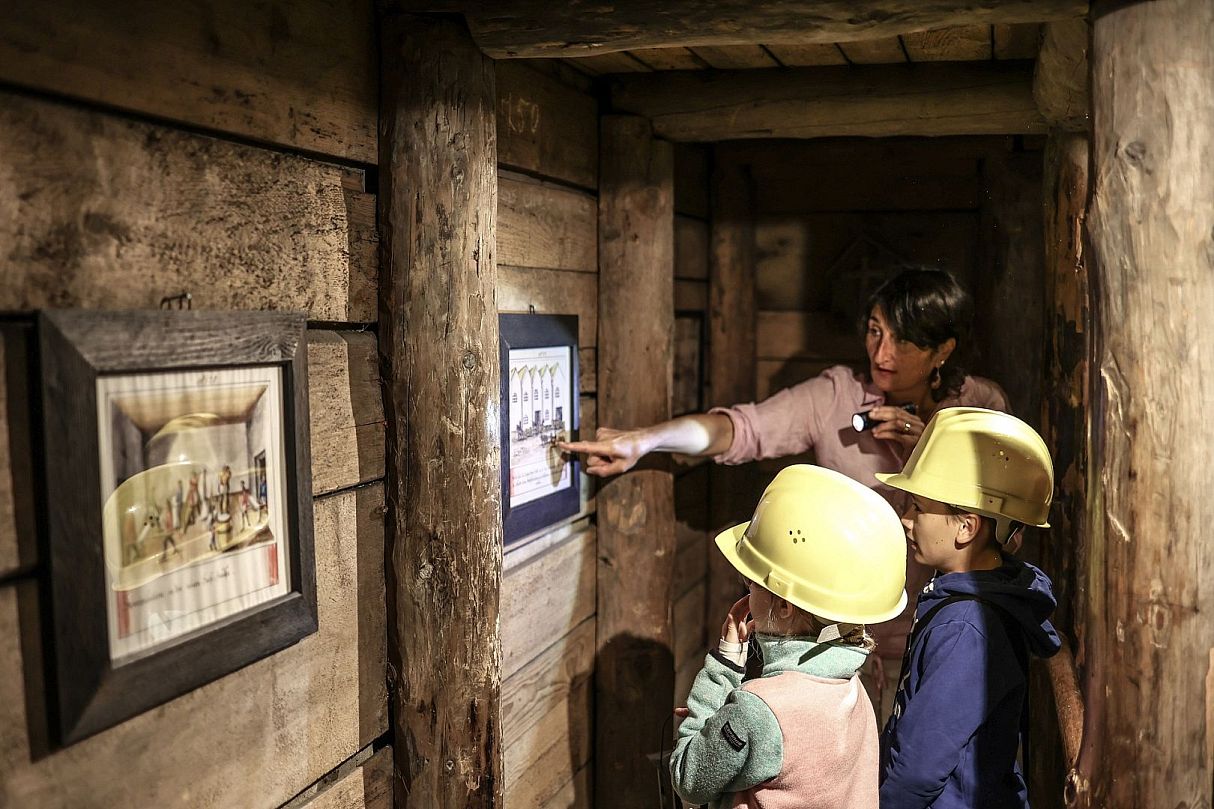 Mining Museum Hall in Tyrol